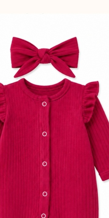 Bordeaux Lumiere Romper