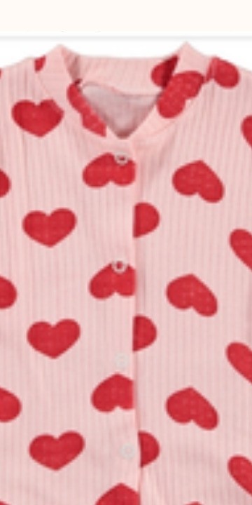 Little Lovebug Heart Romper
