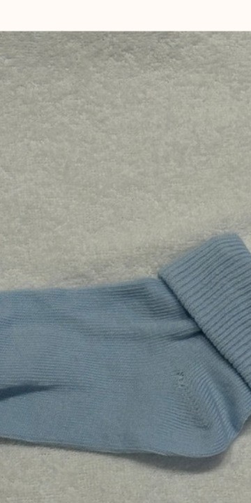 Soft Steps Pastel Baby Blue Baby Socks