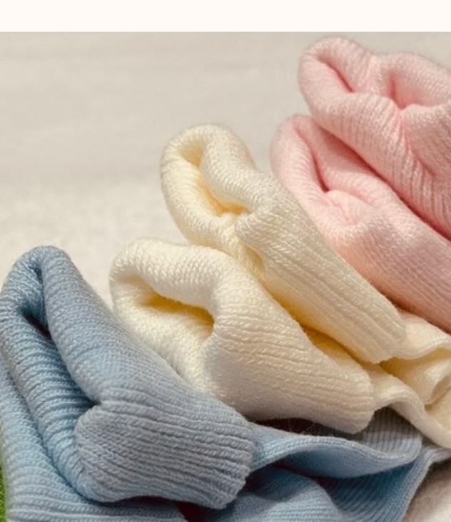 Soft Steps Pastel Baby Blue Baby Socks