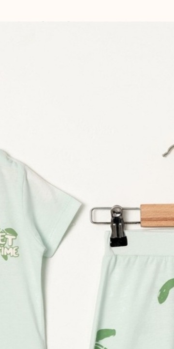 Tiny Turtle "Slow Life" Outfit Set